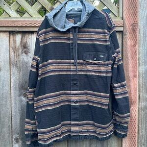 Hooded flannel